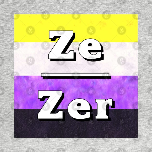 Ze-Zir Pronouns: Non-Binary by Tiger Torre